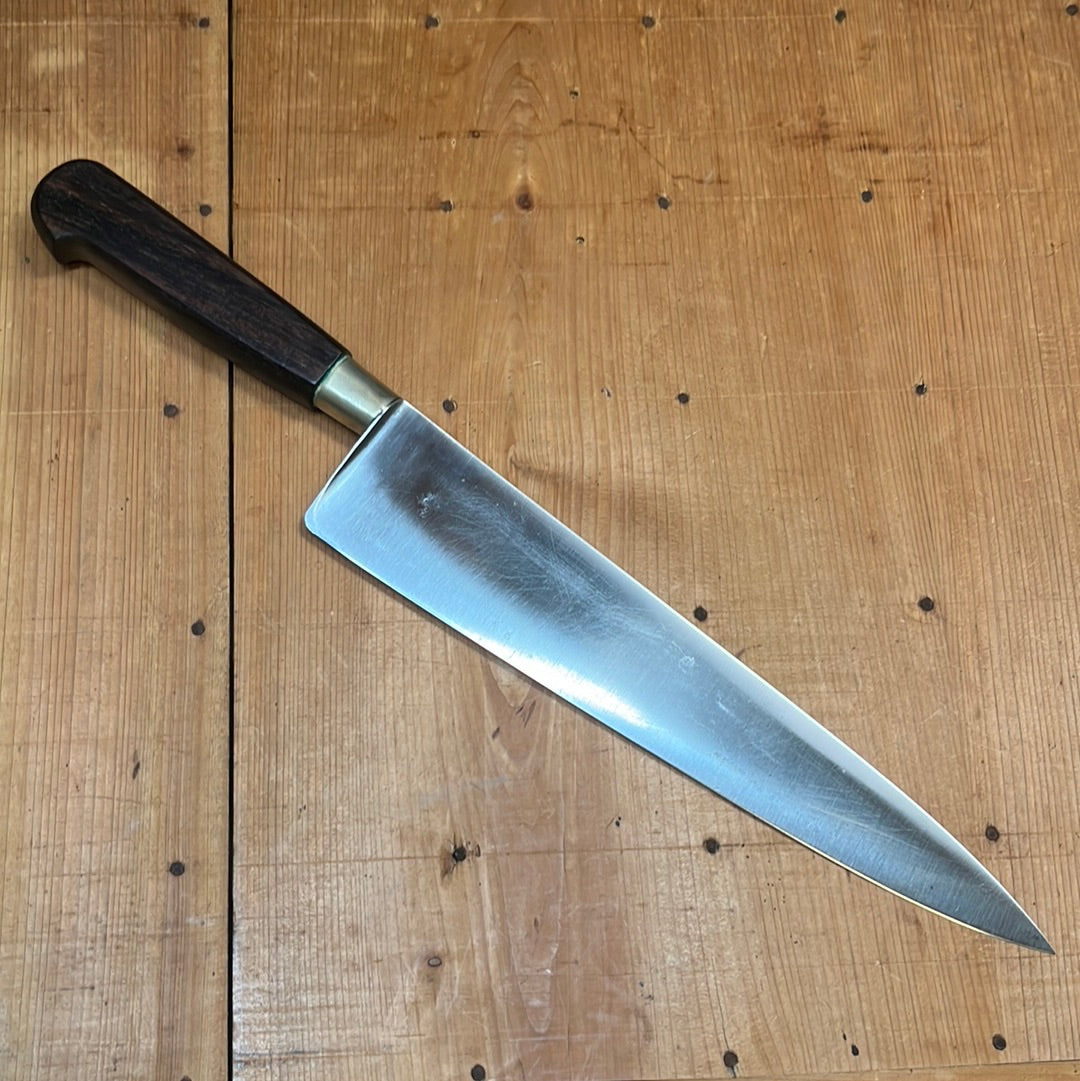 E. Peter Paris Nogent Style 10" Chef Carbon Steel Late 19th Early 20th C VGC