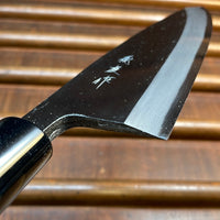 Morihei Yoshitomo 165mm Deba Carbon Steel Poplar Handle