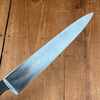 Unmarked 10” Chef Knife Carbon Steel German 1950-60s?