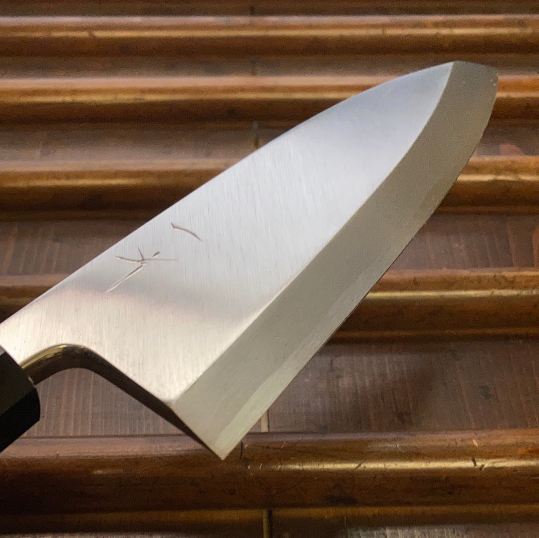 Hitohira Kikuchiyo Manzo 165mm Deba Aogami 2 Ho Wood with Saya