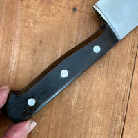 Unmarked 10” Chef Knife Carbon Steel German 1950-60s?