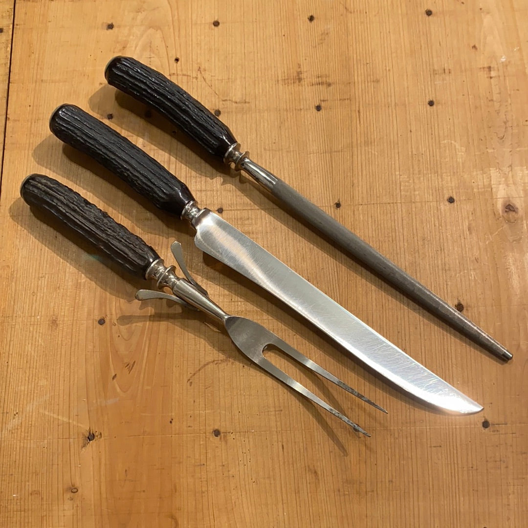 LF&C Universal Carving Set Composite handles 1930’s-50’s
