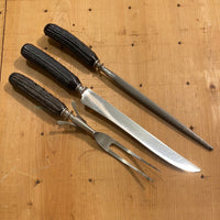 LF&C Universal Carving Set Composite handles 1930’s-50’s
