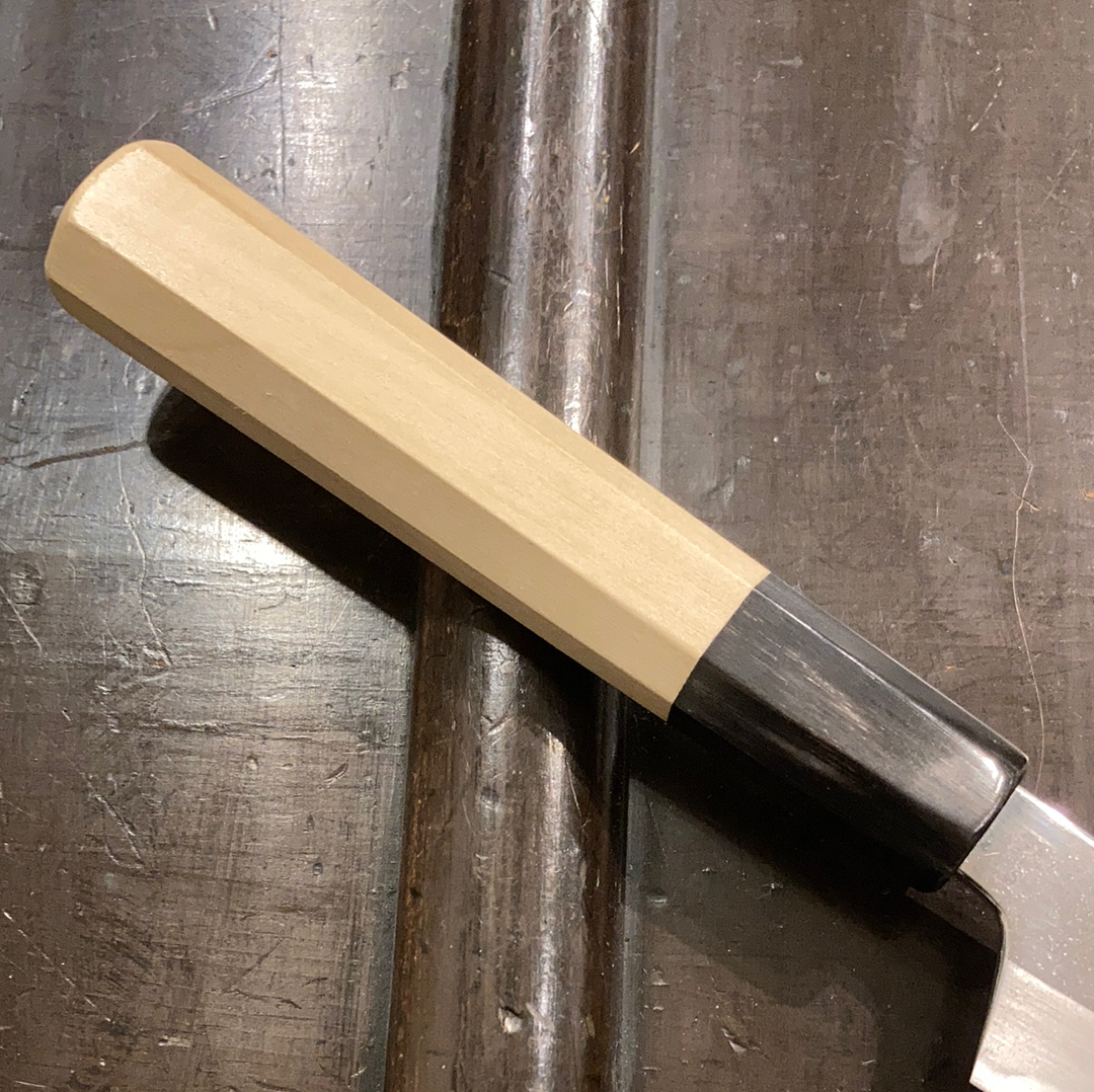 Sakai Kikumori Choyo 135mm Kiritsuke Petty Aogami 1 with Saya