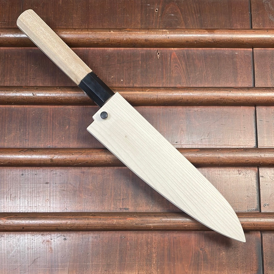 Ashi Hamono Ginga 180mm Wa-Gyuto Swedish Stainless with Saya