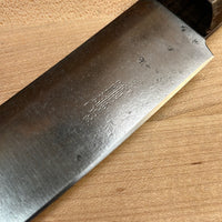 Dexter 10" Scimitar Carbon Steel Hollow Ground Rosewood 1950's-70's