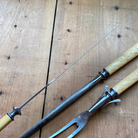 LF&C Aetna Works 3 pc Carving Set Carbon Steel & Pressed Celluloid 1900-1920?