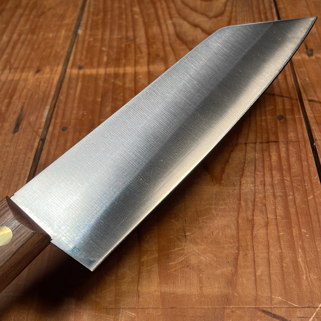 Friedr Herder 7" Santoku Carbon Walnut Handle