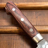 Hitohira HG 240mm Sujihiki Stainless Suminagashi Tsuchime Western Handle