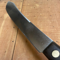 Nichols Bros 10” Bullnose Scimitar Carbon Shear Steel 19th C - Early 20th