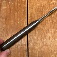 Sabatier Trumpet / Ancien Maison 6” Bayonet Fork Stainless Walnut France 1950’s
