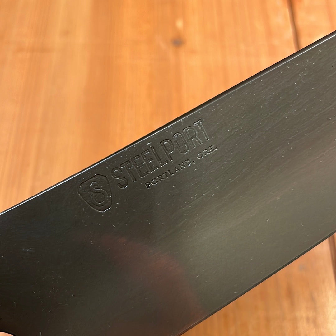 Steelport 10” Slicer 52100 Carbon Steel Stabilized Maple