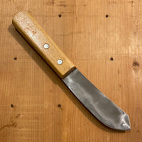 NOS Unmarked Japanese Bullnose 4.5” Iron Clad Carbon San Mai