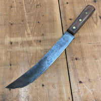 Unmarked 10” Scimitar Carbon Steel American 1930’s-60’s