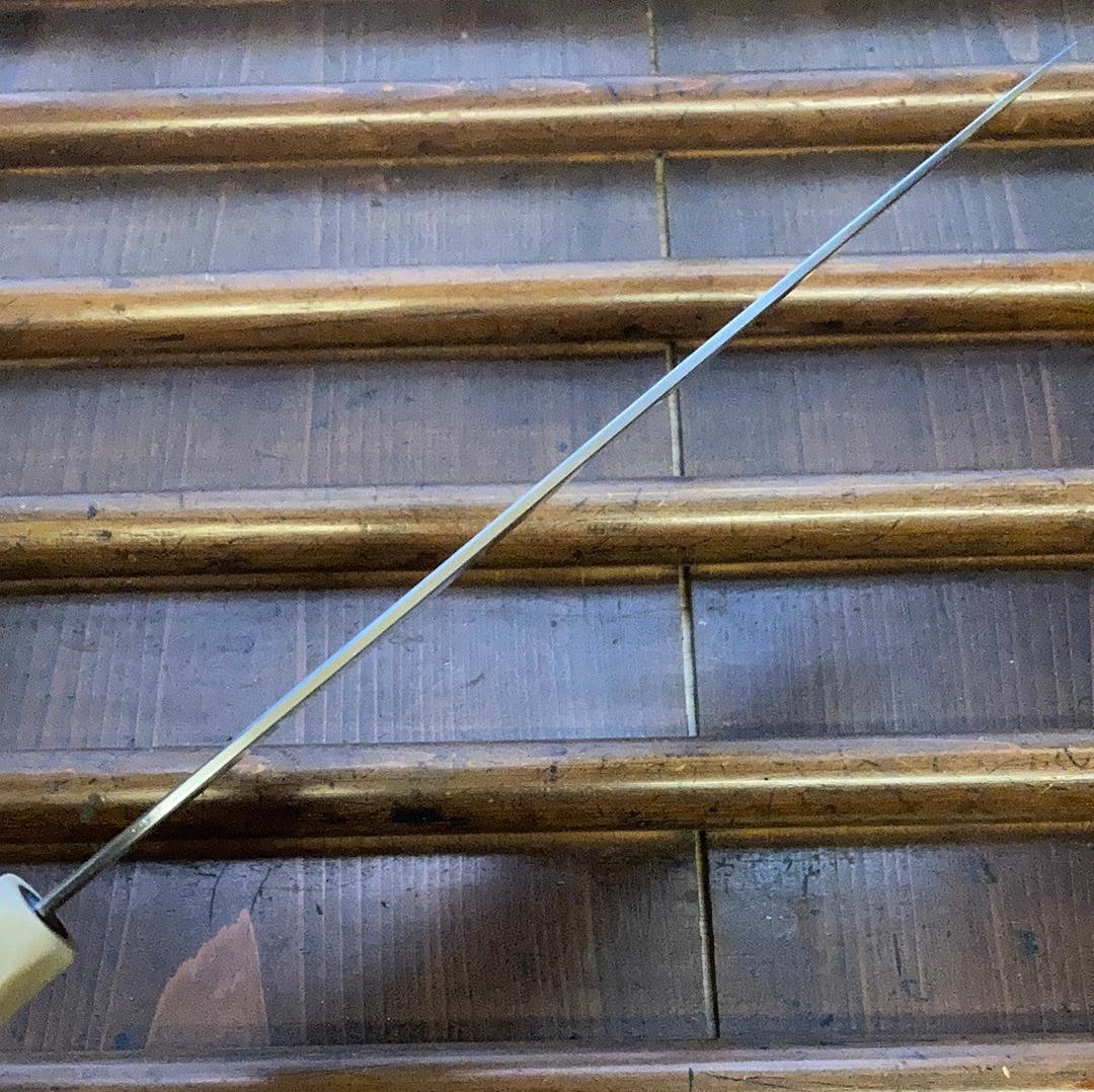 Hitohira Togashi 240mm Gyuto Stainless Clad Shirogami 1 Ziricote Handle