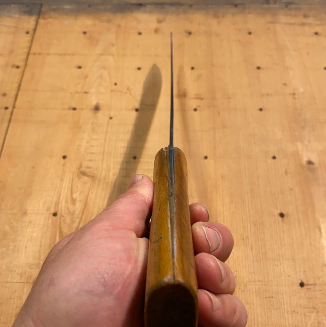 I Wilson 11.75” Bullnose Scimitar Carbon Steel Sheffield 1890-1920’s