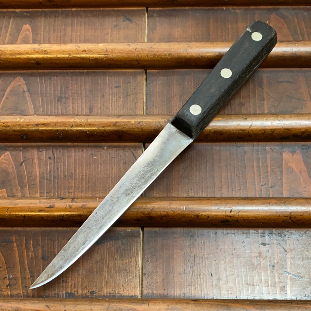K C Seelbach 5.75” Semi Flex Boning Knife Carbon Steel Solingen 1950’s