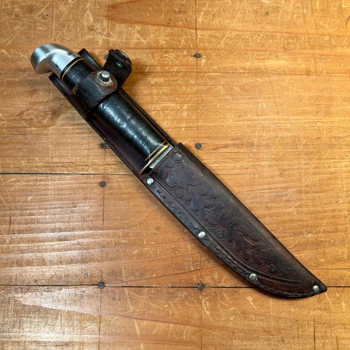Western Boulder Colo 4.25” Bird & Trout Fixed Blade Knife Boulder Colo. 1956-78