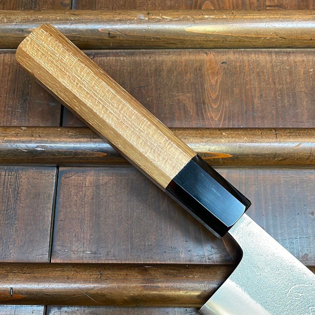 Yoshikane Hamono 210mm Gyuto SKD Nashiji Teak Handle