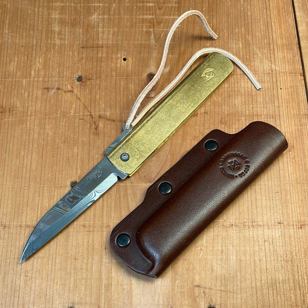 Andersson & Copra Damasteel Husky Brass