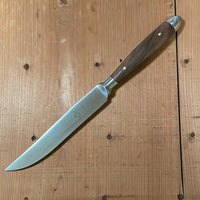 Eichenlaub Forged Tableware Steak Knife Set Stainless Walnut Matte Handles - 6 Pieces