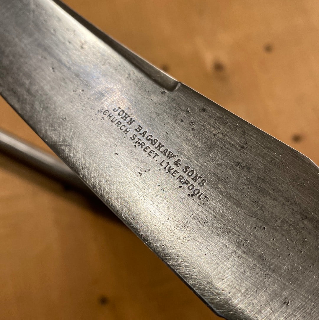 John Bagshaw & Sons Liverpool Carving Knife & Steel C. 1901