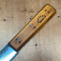 A J Jordan 11" Bullnose Butcher Double Shear Steel Boxwood is 1871-1926