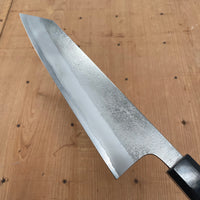 Yoshikane Hamono 210mm Kiritsuke Gyuto Shirogami 2 Nashiji Teak Handle