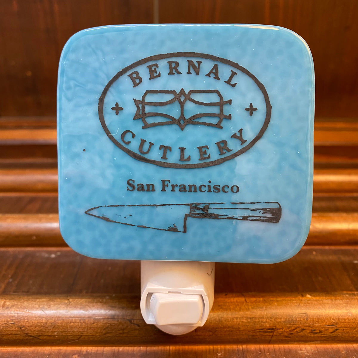 Bernal Cutlery Fused Glass Nightlight