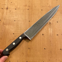 K.C. Seelbach 10” Chef Knife Carbon Steel Solingen 1950’s VGC
