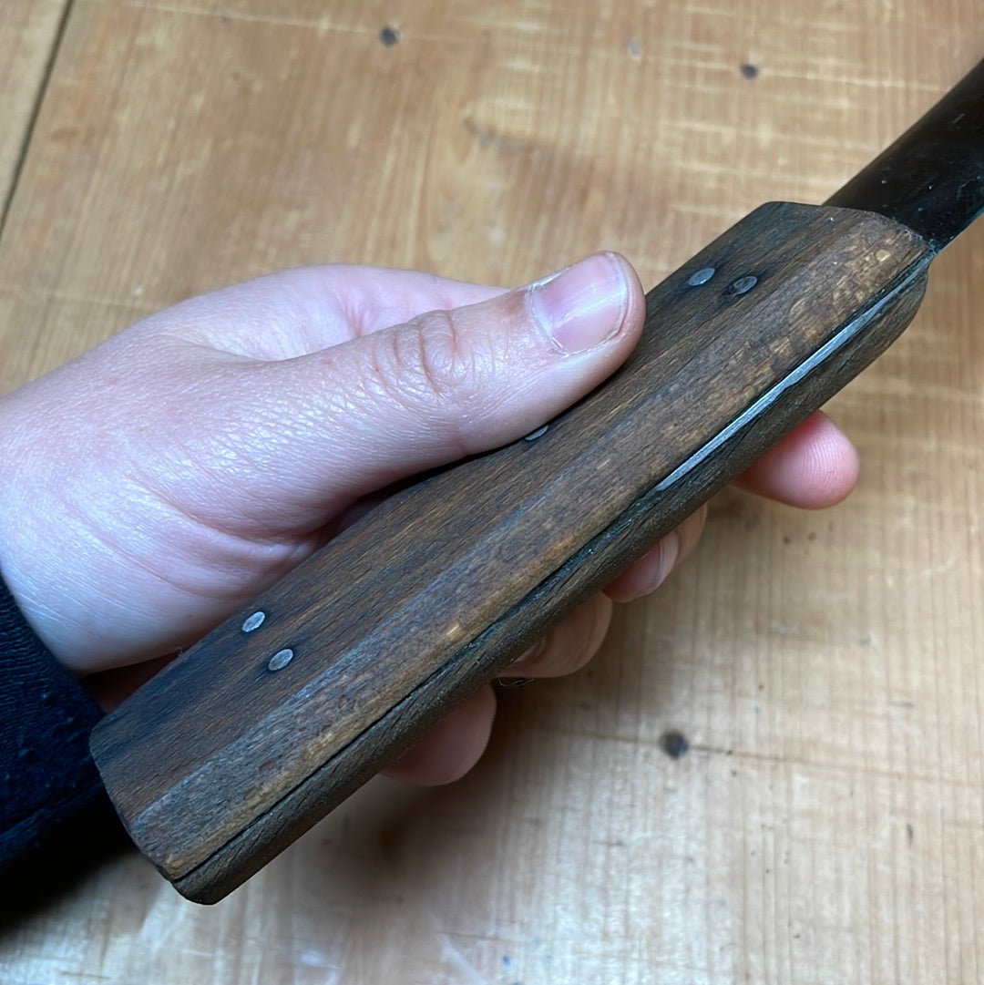 I Wilson 5.75" Skinning Knife Carbon Steel & Beechwood 1890's-1920's