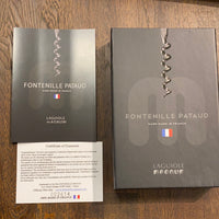 Fontenille Pataud Laguiole Magnum Sommelier Pocket Knife Feather Inlay