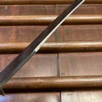 Hugo Koller 7.5" Carving Knife Carbon Steel Ebony from Solingen Germany 1861-1890's(?)