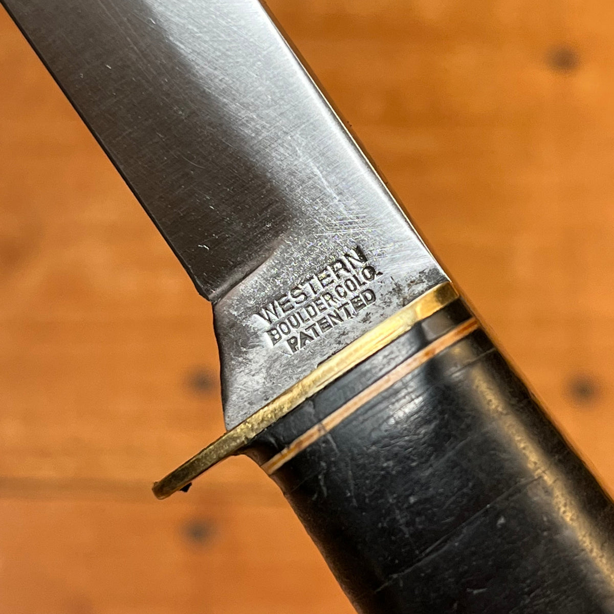 Western Boulder Colo 4.25” Bird & Trout Fixed Blade Knife Boulder Colo. 1956-78