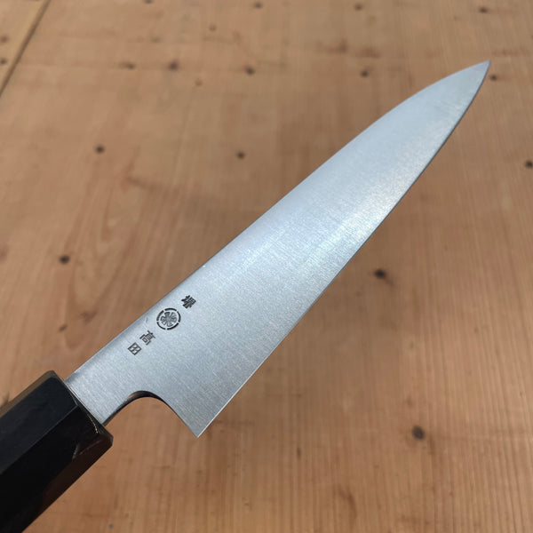 Takada no Hamono 135mm Petty Iron Clad Aogami 2 Ho & Horn Octagonal