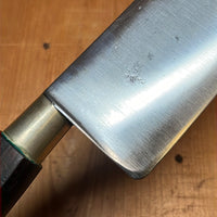 E. Peter Paris Nogent Style 10" Chef Carbon Steel Late 19th Early 20th C VGC