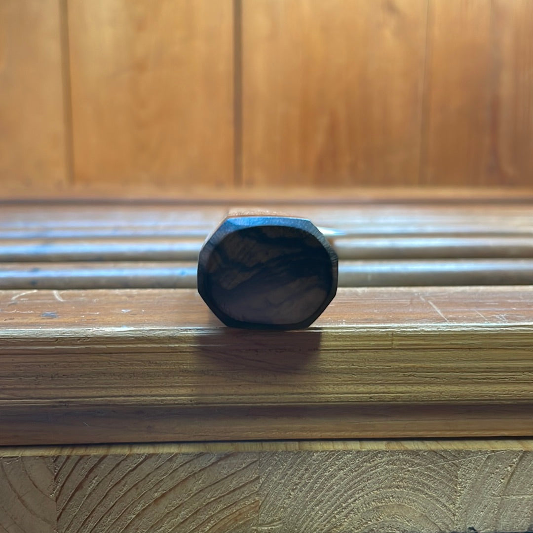 Hitohira Togashi 240mm Gyuto Aogami 2 Kurouchi Cherry Handle (Ebony End)