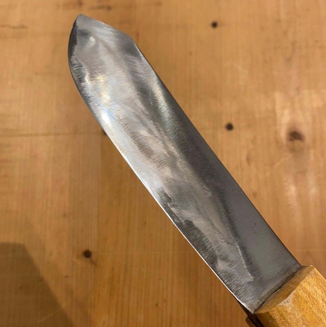 NOS Unmarked Japanese Bullnose 4.5” Iron Clad Carbon San Mai