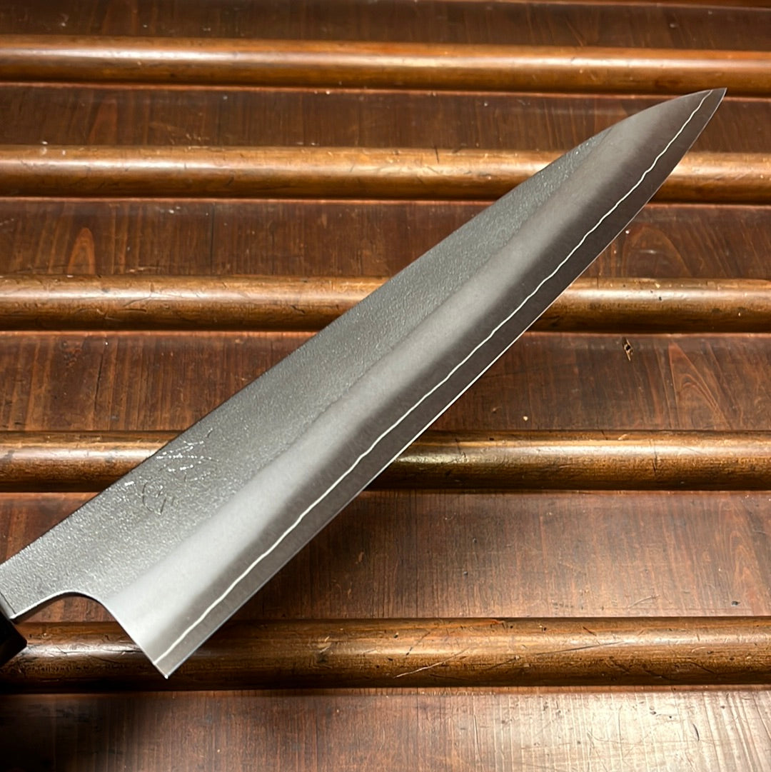 Yoshikane Hamono 240mm Gyuto SKD Nashiji Teak Handle