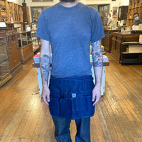 Ubi-IND / Mi Cocina Waist Apron - Raw Indigo