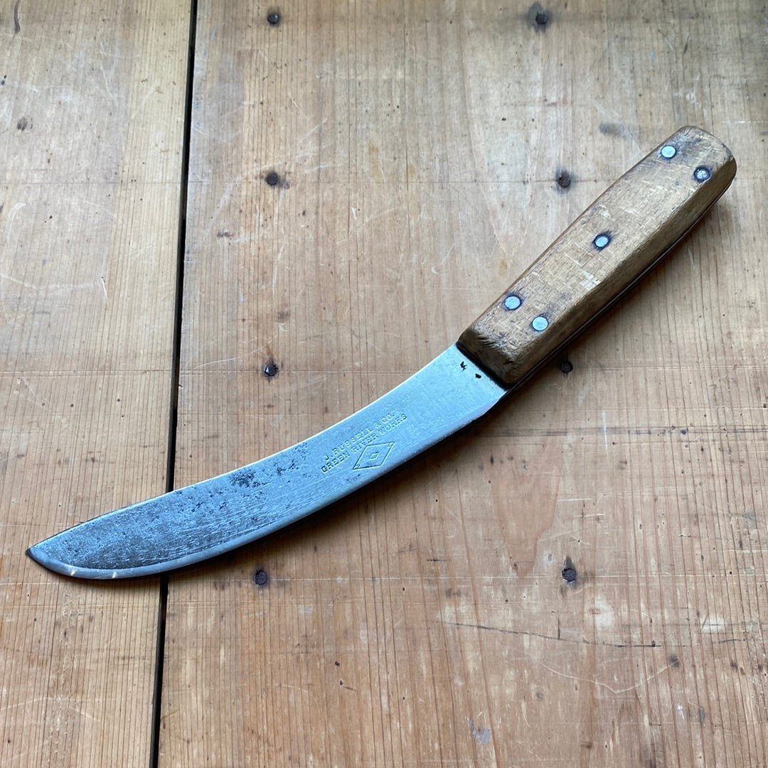 J Russell Green River Works 6” Skinning Knife Carbon 1884-1920’s