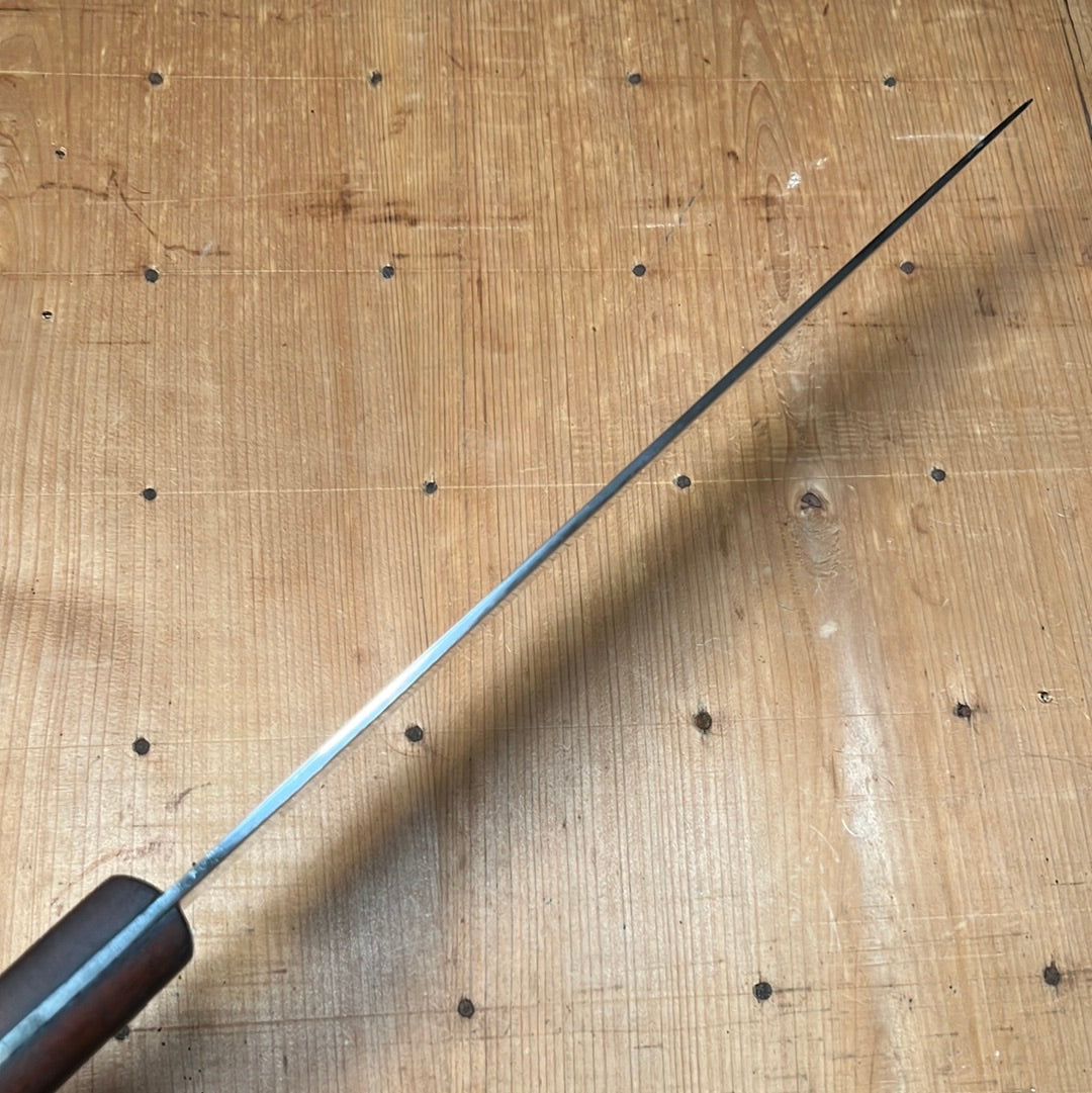 Bear Brand 12" Chef Knife Carbon Steel USA ~1950's