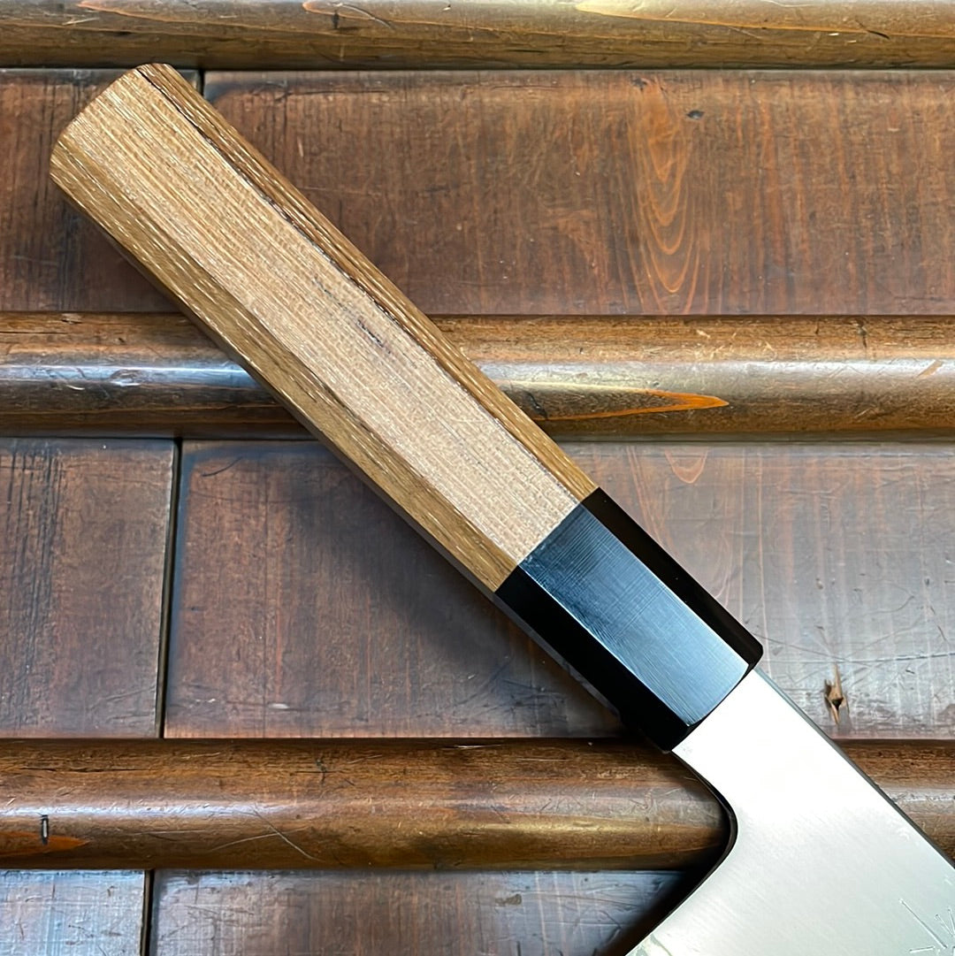 Myojin Naohito 180mm Bunka SG2 Stainless Kasumi Teak