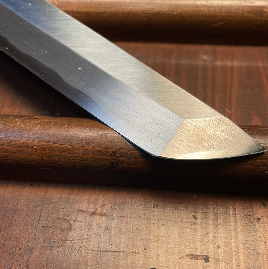 Hitohira Kikuchiyo Manzo 270mm Sakimaru Yanagi Aogami 2 Ho Wood with Saya