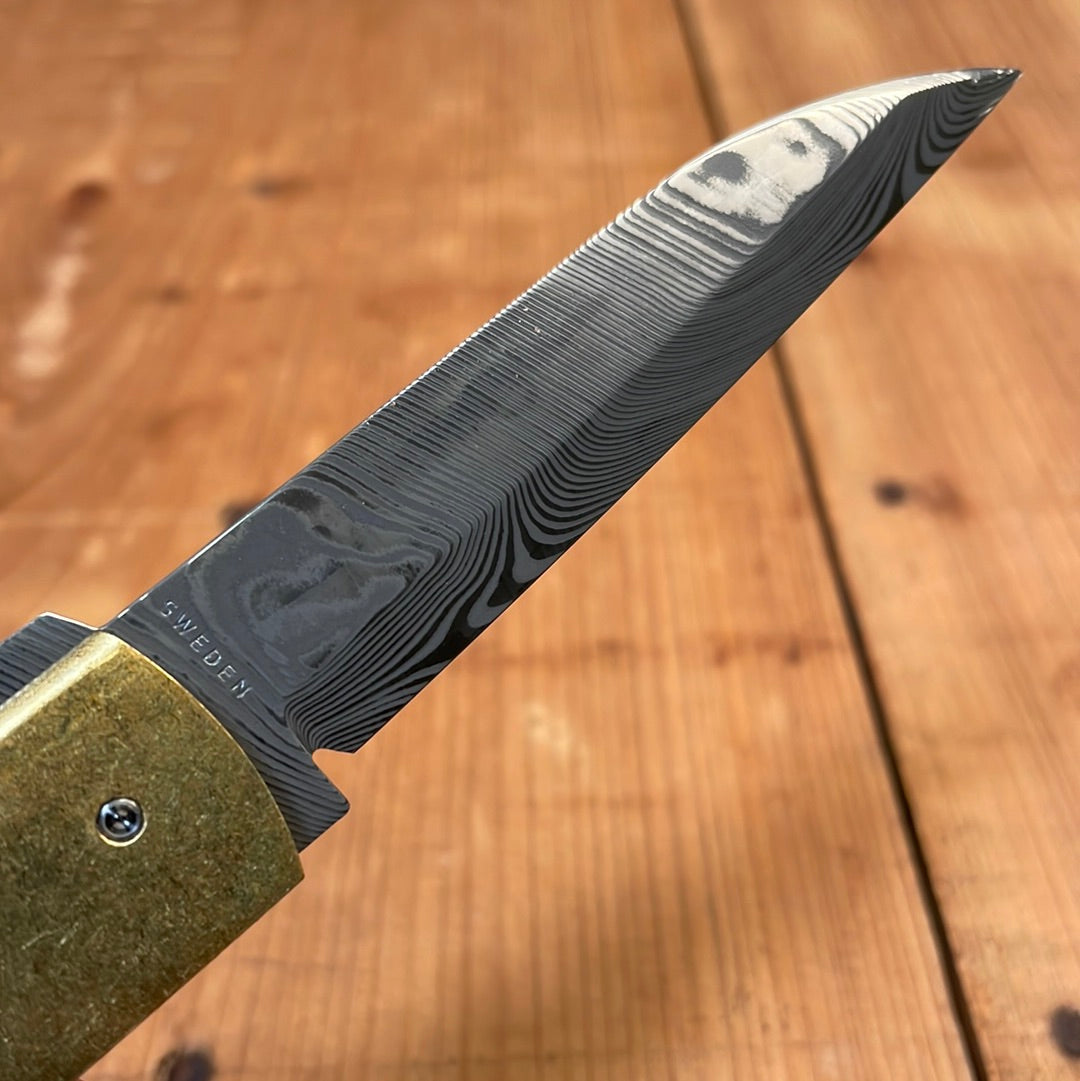 Andersson & Copra Damasteel Husky Brass