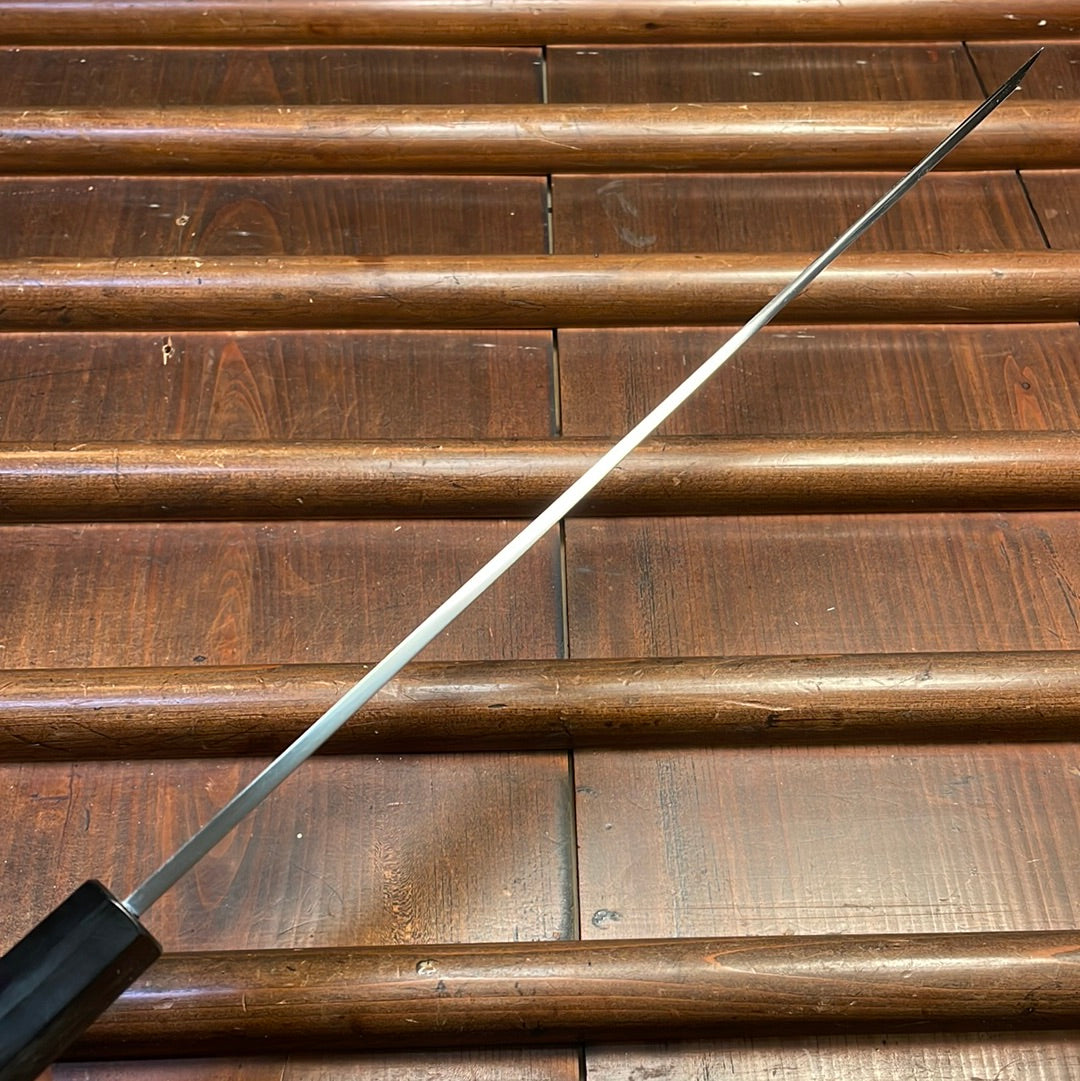 Hitohira Kikuchiyo Manzo 270mm Sakimaru Yanagi Aogami 2 Ho Wood with Saya