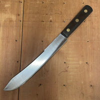 Nichols Bros 10” Bullnose Scimitar Carbon Shear Steel 19th C - Early 20th