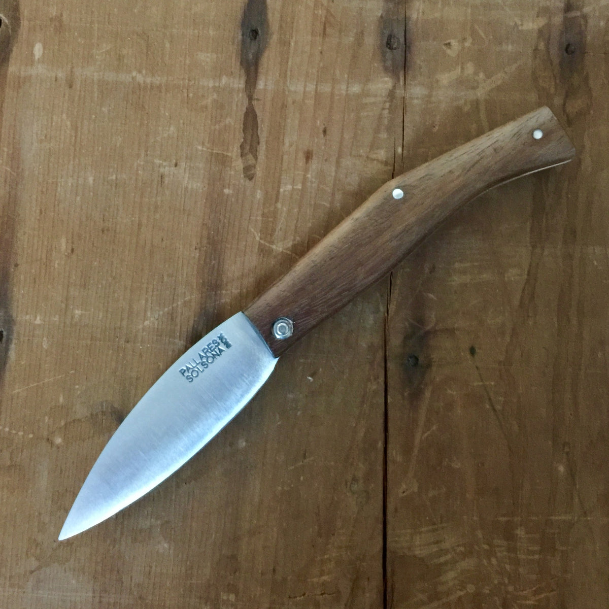 Pallares Busa 10cm Drop Point Stainless Rosewood Handle