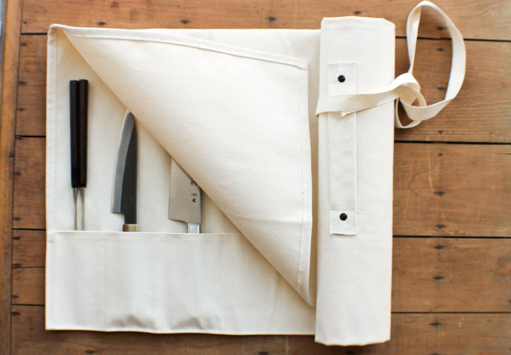 Japanese Canvas Knife Roll