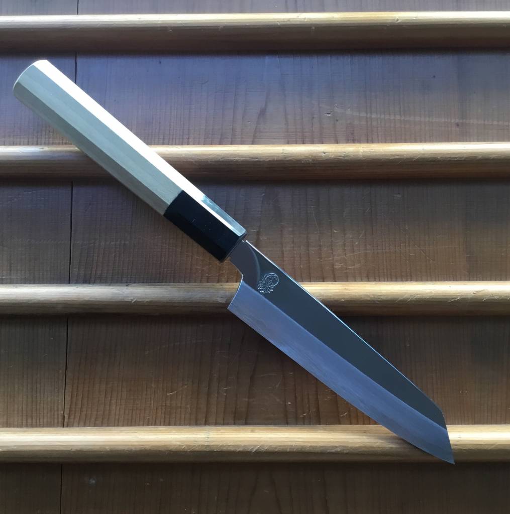 Sakai Kikumori Choyo 135mm Kiritsuke Petty Ginsanko with Saya